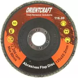 Торцевой лепестковый диск Orientcraft OCF12522150