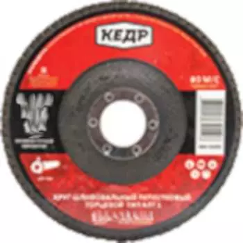 Торцевой лепестковый круг Кедр КЛТ1 №16 54756