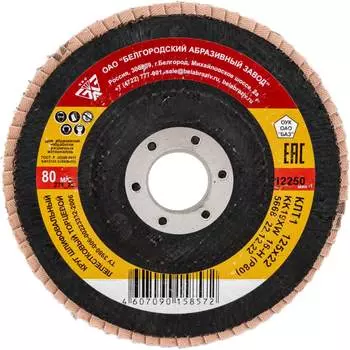 Торцевой лепестковый круг Россия