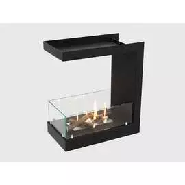 Торцевой встроенный биокамин Lux Fire