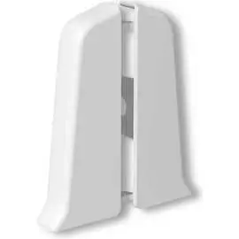 Торцевые заглушки для плинтуса DECONIKA Д-П85-Тп-Ф1 001-0 БЕЛ-Г