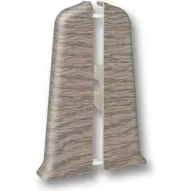 Торцевые заглушки для плинтуса DECONIKA Д-П85-Тп-Ф1 215 ДУБ СНЖ