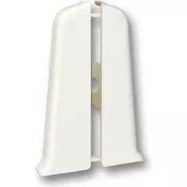 Торцевые заглушки для плинтуса DECONIKA Д-П70-Тп-Ф1 033 КРМ БЕЛ