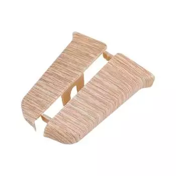 Торцевые заглушки для плинтуса DECONIKA Д-П55-Тп-Ф1 213 ДУБ СЕВ