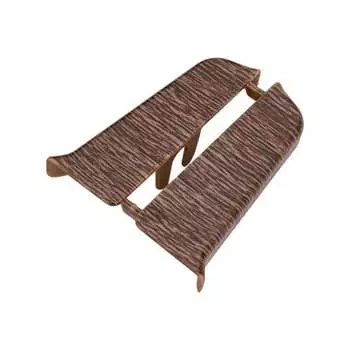 Торцевые заглушки для плинтуса DECONIKA Д-П55-Тп-Ф1 291 ОРХ