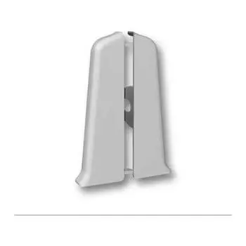 Торцевые заглушки для плинтуса DECONIKA Д-П70-Тп-Ф1 002 СВТ СЕР