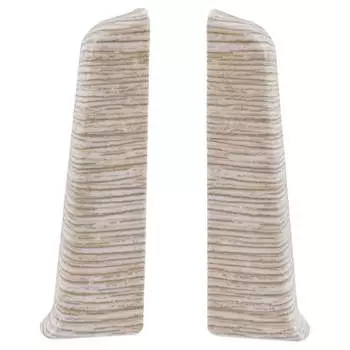 Торцевые заглушки для плинтуса DECONIKA Д-П70-Тп-Ф1 418 ДУБ ЖМЧ