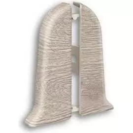 Торцевые заглушки для плинтуса Ideal Классик К-П55-Тп-Ф1 415 дуб ПАЛ