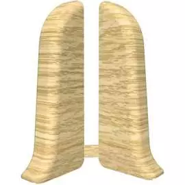 Торцевые заглушки для плинтуса Ideal Классик К-П55-Тп-Ф1 217 дуб ТЕМ