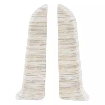 Торцевые заглушки для плинтуса Ideal Классик К-П70-Тп-Ф1 252 ЯСН БЕЛ