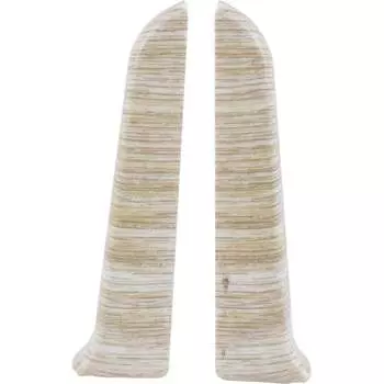 Торцевые заглушки для плинтуса Ideal Классик К-П85-Тп-Ф1 252 ЯСН БЕЛ