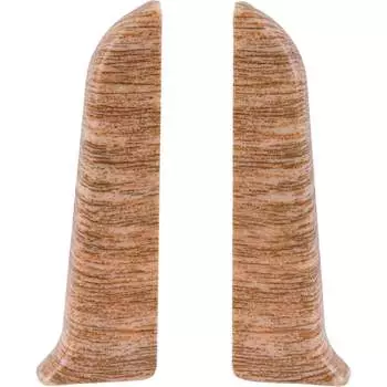 Торцевые заглушки для плинтуса Ideal Классик К-П70-Тп-Ф1 203 дуб БЛН