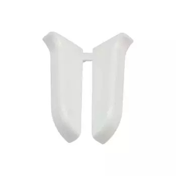 Торцевые заглушки для плинтуса Ideal Классик К-П55-Тп-Ф1 001 БЕЛ