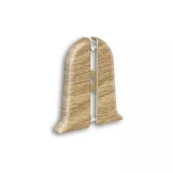 Торцевые заглушки для плинтуса Ideal Классик К-П85-Тп-Ф1 272 СОС ЗЛТ