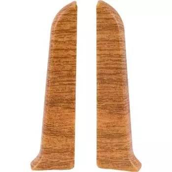 Торцевые заглушки для плинтуса Ideal Классик К-П85-Тп-Ф1 206 дуб КНЧ