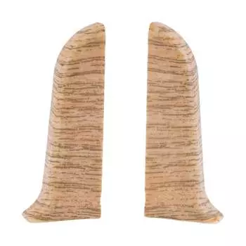 Торцевые заглушки для плинтуса Ideal Классик К-П55-Тп-Ф1 213 дуб СЕВ