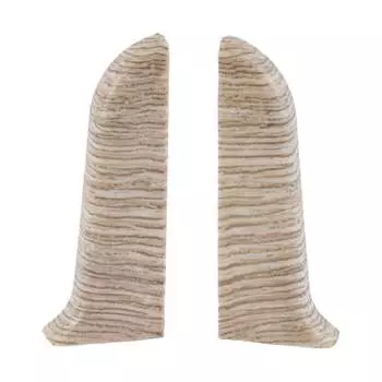 Торцевые заглушки для плинтуса Ideal Классик К-П55-Тп-Ф1 229 дуб ЛАТ