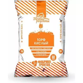 Торф кислый Дачные рецепты 1108