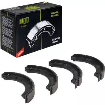 Тормозные барабанные колодки стояночного тормоза для Volvo 940/960 (95-) TRIALLI GF 4602