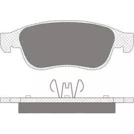 Тормозные колодки SCT SP737