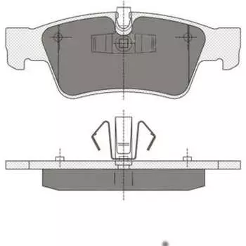 Тормозные колодки SCT SP353