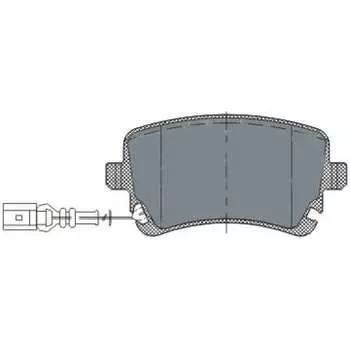 Тормозные колодки SCT SP288
