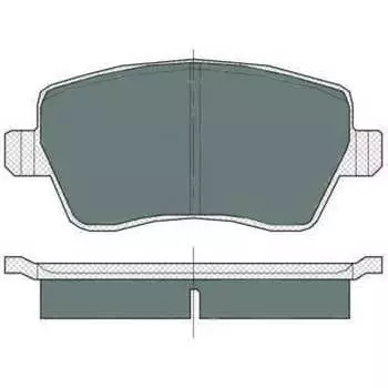 Тормозные колодки SCT SP383