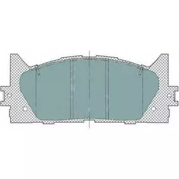 Тормозные колодки SCT SP325