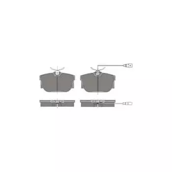 Тормозные колодки SCT SP484