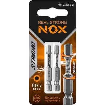 Торсионная бита NOX STRONG 338350-2