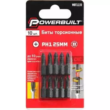 Торсионные биты TORGWIN Powerbuilt WBT1133