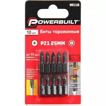 Торсионные биты TORGWIN Powerbuilt WBT1150