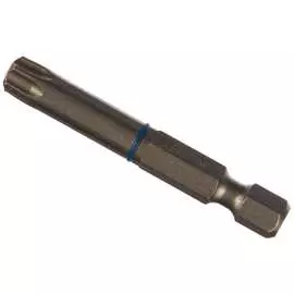 Торсионные кованые биты ЗУБР обточенные, хромомолибденовая сталь, тип хвостовика E 1/4", T40, 50мм 26015-40-50-2