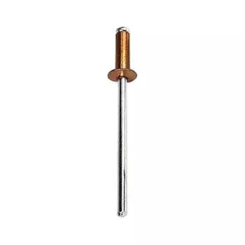 Тяговая заклепка ЦКИ 3.2х15 RAL1036 золотой BRALO 200 шт. 64436