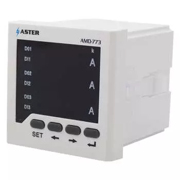 Трансформаторный цифровой однофазный амперметр ASTER AMD-991