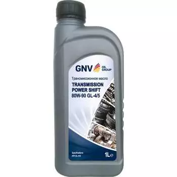 Трансмиссионное масло GNV Transmission Power Shift 80W-90 GL-4/5 GTP1072010017518090001