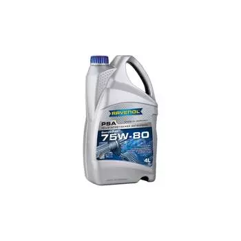 Трансмиссионное масло RAVENOL PSA SAE 75W-80, 4 л 1222100-004-01-999