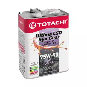 Трансмиссионное масло Totachi Ultima LSD Syn-Gear 75W-90 GL-5 G3304