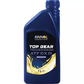 Трансмиссионное минеральное масло RINNOL TOP GEAR ATF DX III 192339