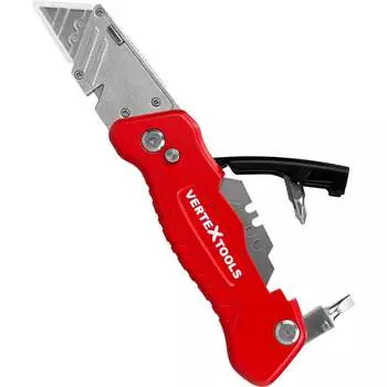 Трапециевидный складной нож vertextools profi "fastback" 0044-18-30