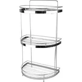 Трехъярусная полка для ванной комнаты Аквалиния