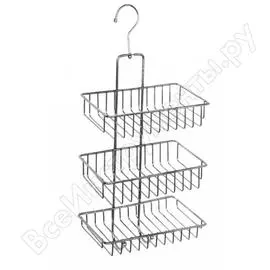 Прямая трехъярусная полка Milardo