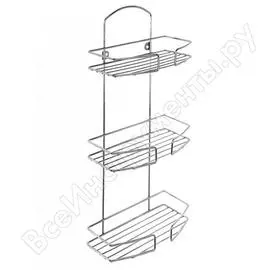 Прямая трехъярусная полка Milardo 013W030M44