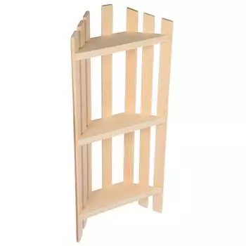 Угловая трехъярусная полка Банные штучки 3325