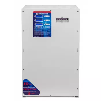 Трехфазный стабилизатор напряжения Энерготех OPTIMUM 15000 514502