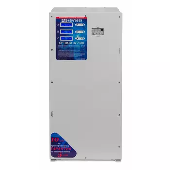 Трехфазный стабилизатор напряжения Энерготех OPTIMUM 7500 514499