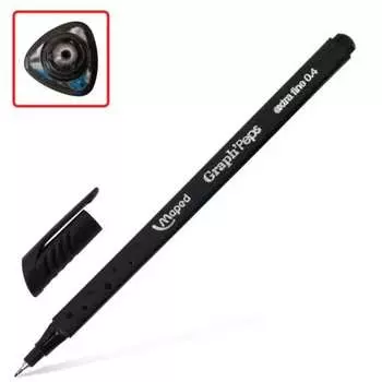 Трехгранная капиллярная ручка Maped Graph' Peps 141709