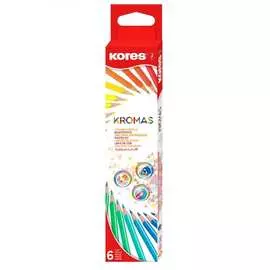 Трехгранные цветные карандаши Kores