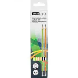 Трехгранный чернографитный карандаш Attache Selection