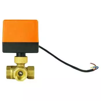 Трехходовой латунный кран DN.ru D160-00110